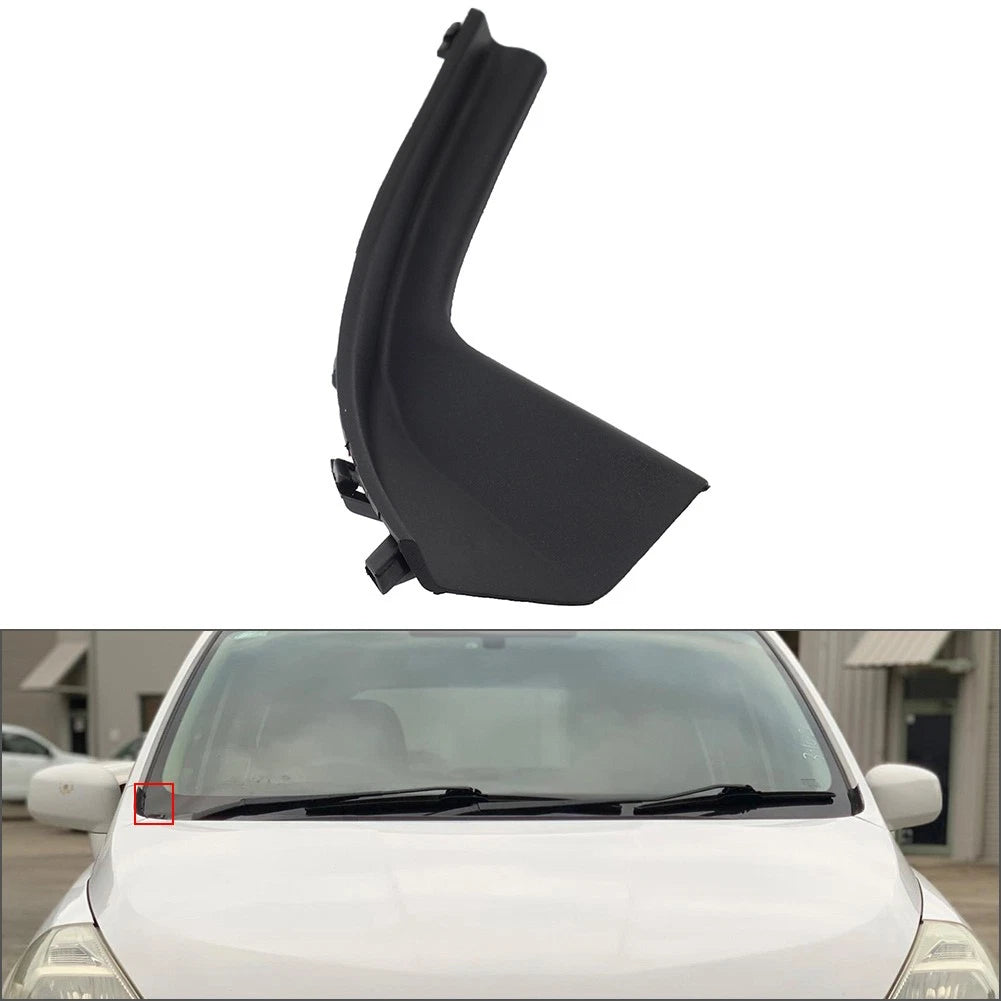 Front Side Cowl Extension Cover Water Deflector for Nissan Versa TIIDA (2006–2012)