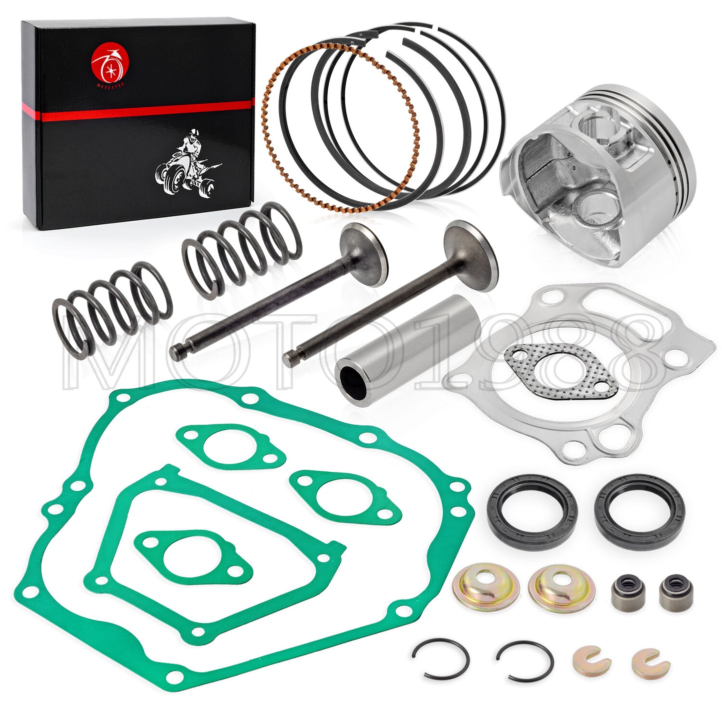 Engine Top End Rebuild Kit for Yamaha Golf Cart G16 G20 (1996–2002)