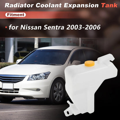 Coolant Expansion Reservoir Tank w/Cap for Nissan Sentra (2003–2006) NI3014125