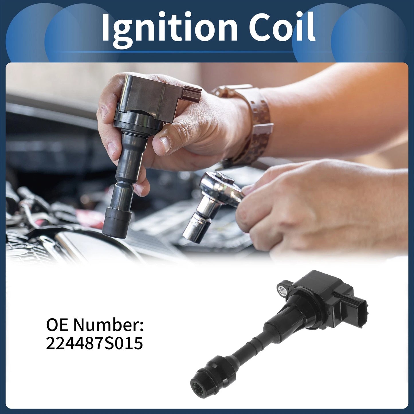 Ignition Coil Pack No. 224487S015 for Nissan Armada (2005–2006)