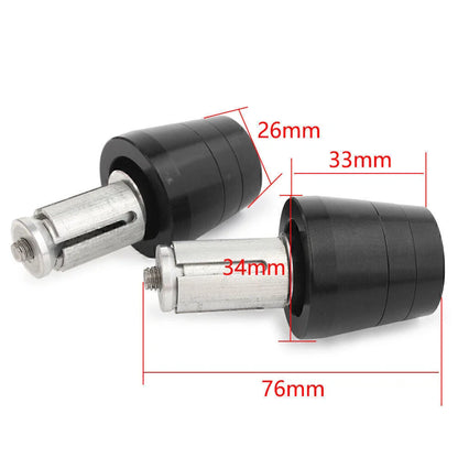 22mm 7/8" Handlebar Bar Ends Grips for Suzuki GSX-R600/750/1000