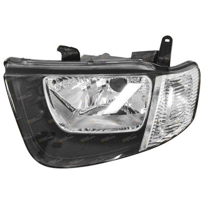 Headlight Pair with Clear Flasher for Mitsubishi Triton (2006–2009)