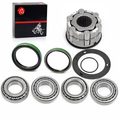 Front Wheel Hub Clutch & Bearings Seals for Polaris Sportsman 400 500 (1996–2007)