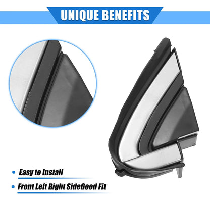 2 x Left Right Mirror Corner Triangle Fender Covers for Honda CR-V (2007-2011)