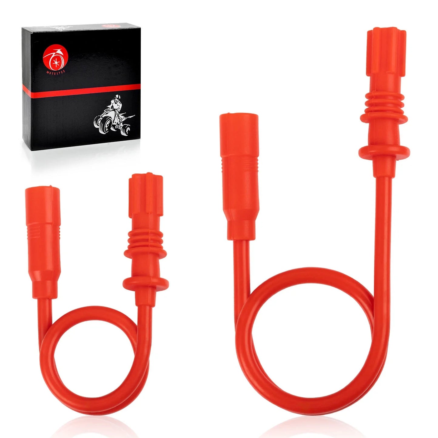 Spark Plug Cap & Wire (PAIR) for Polaris Sportsman 850 1000 (2012–2024)