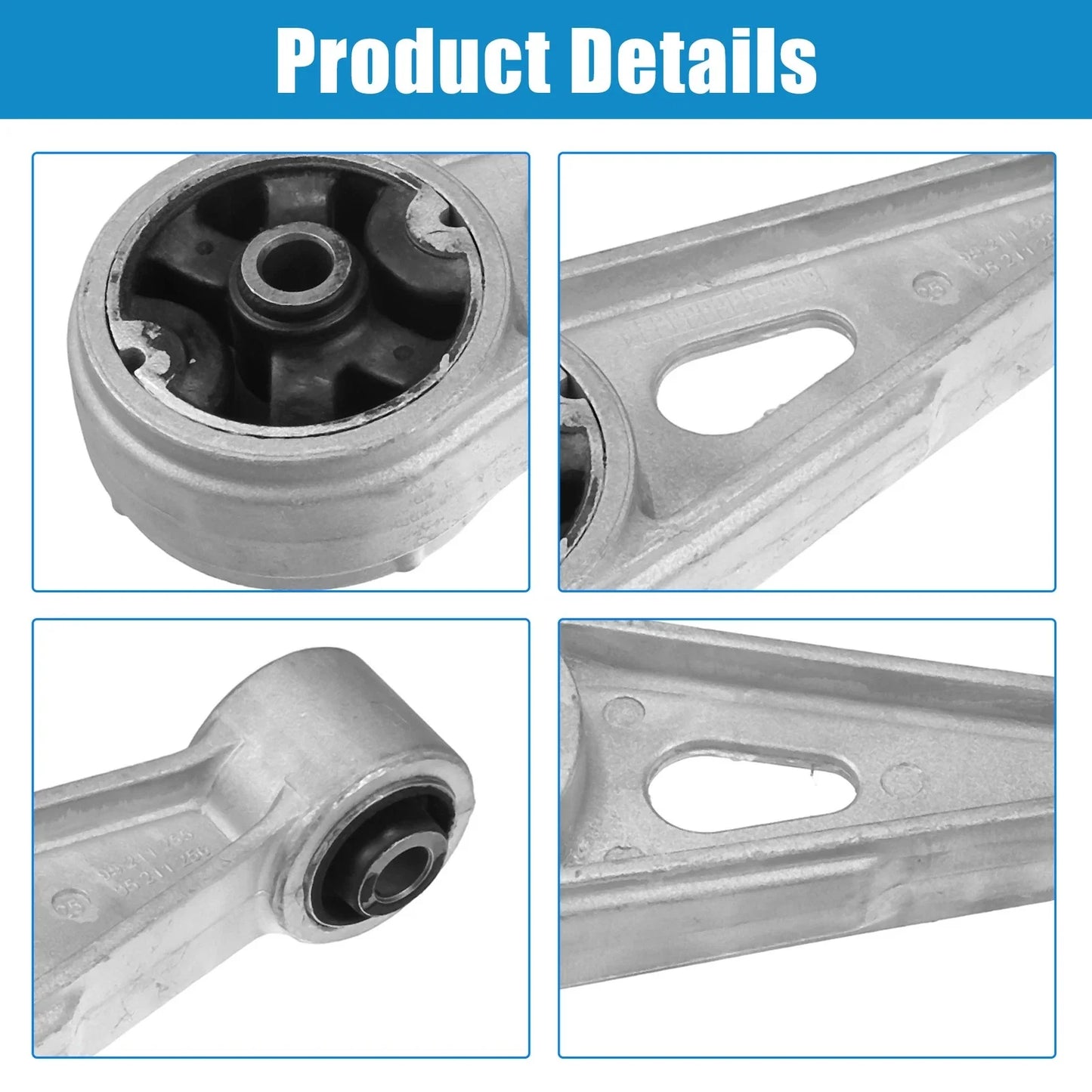 Lower Engine Motor Transmission Mount for Chevrolet (2010-2015)