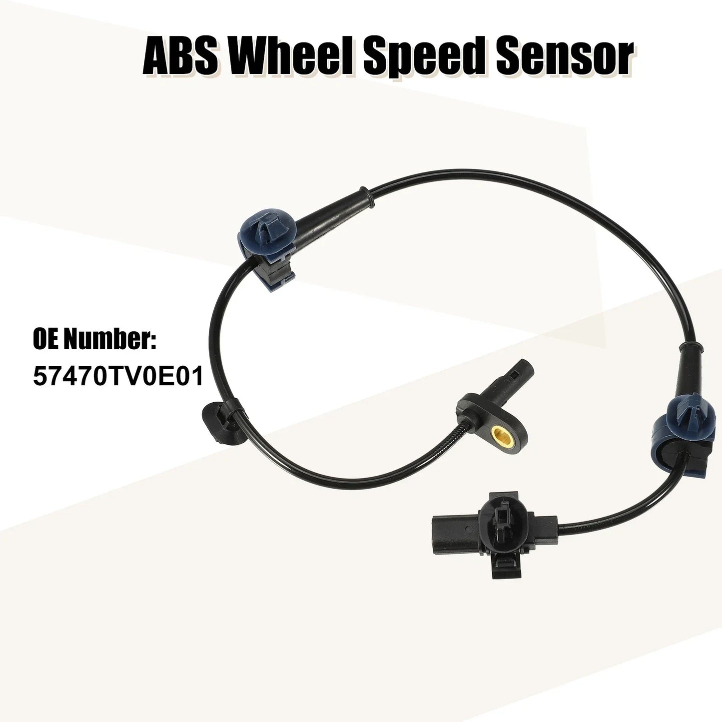 ABS Wheel Speed Sensor for Honda Civic IX (2002-2012) - 1 x No.57470TV0E01