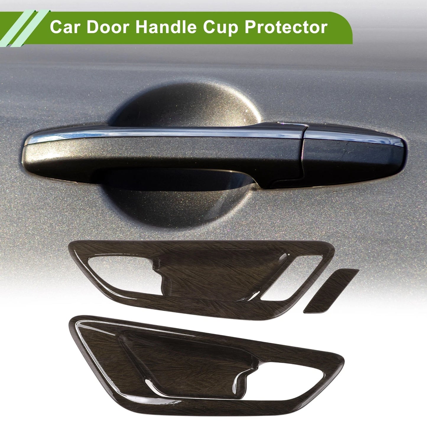 Door Handle Cup Protector for Toyota Alphard/Vellfire 40 Series (2015–2020) Brown
