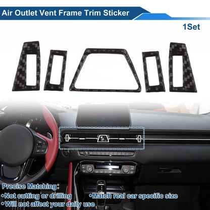 Air Condition Outlet Vent Trim Cover Frame for Toyota Supra A90 (2020–2023)