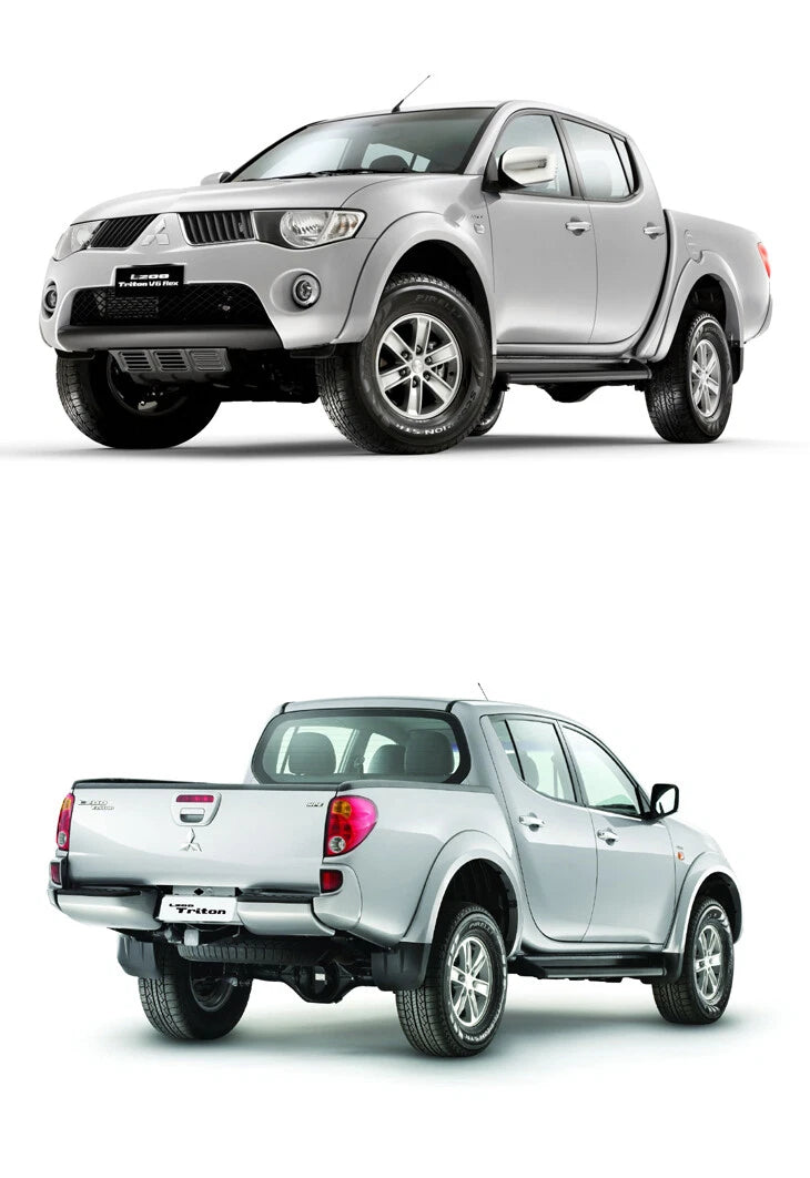 Rear LED Tail Lightsmoke Black for Mitsubishi Strada Sportero Hunter