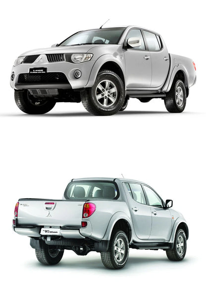 Rear LED Tail Lightsmoke Black for Mitsubishi Strada Sportero Hunter