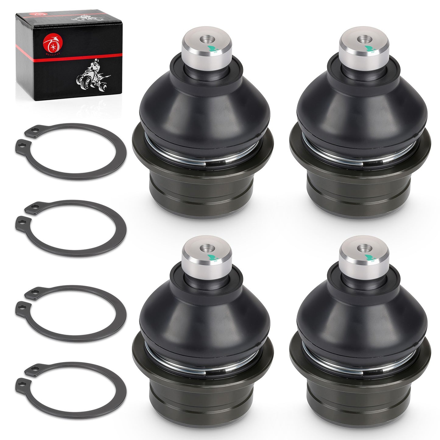 Set of 4 Ball Joints for Suzuki Vinson 500 4x4 (2002–2007)