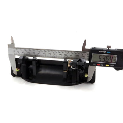 Black Outer Door Handle Set for Mazda B2000 B2200 B2600 Bravo 1985-1998