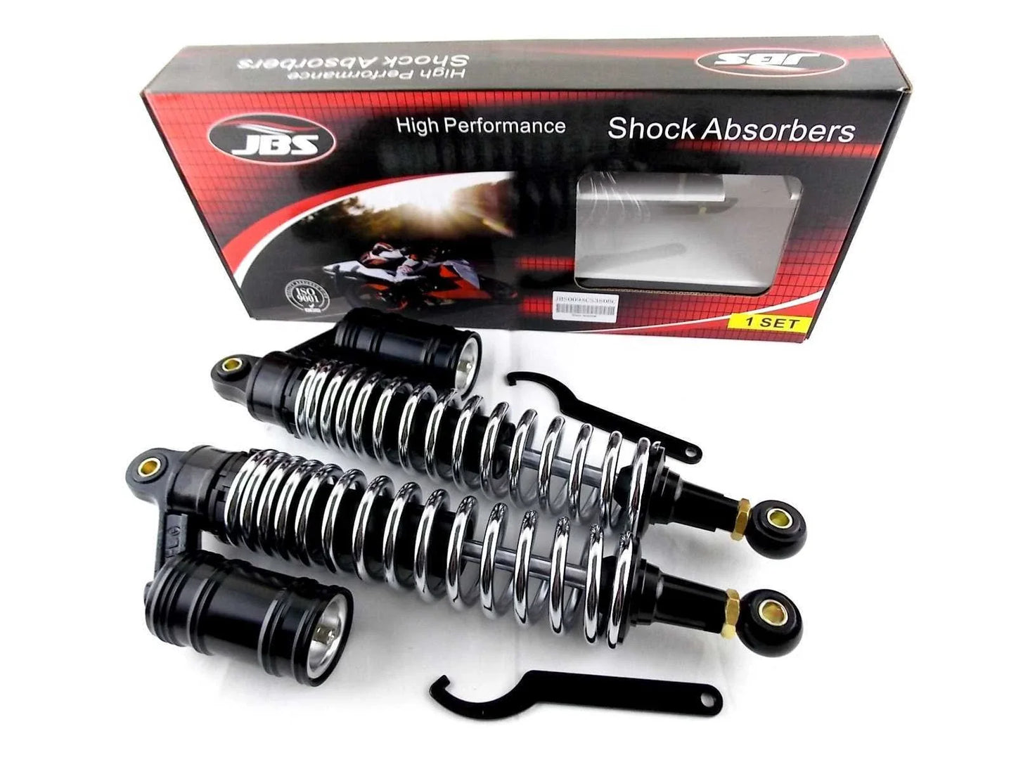 370mm JBS Rear Air Nitrogen Cell Shock Absorbers for Bultaco Pursang