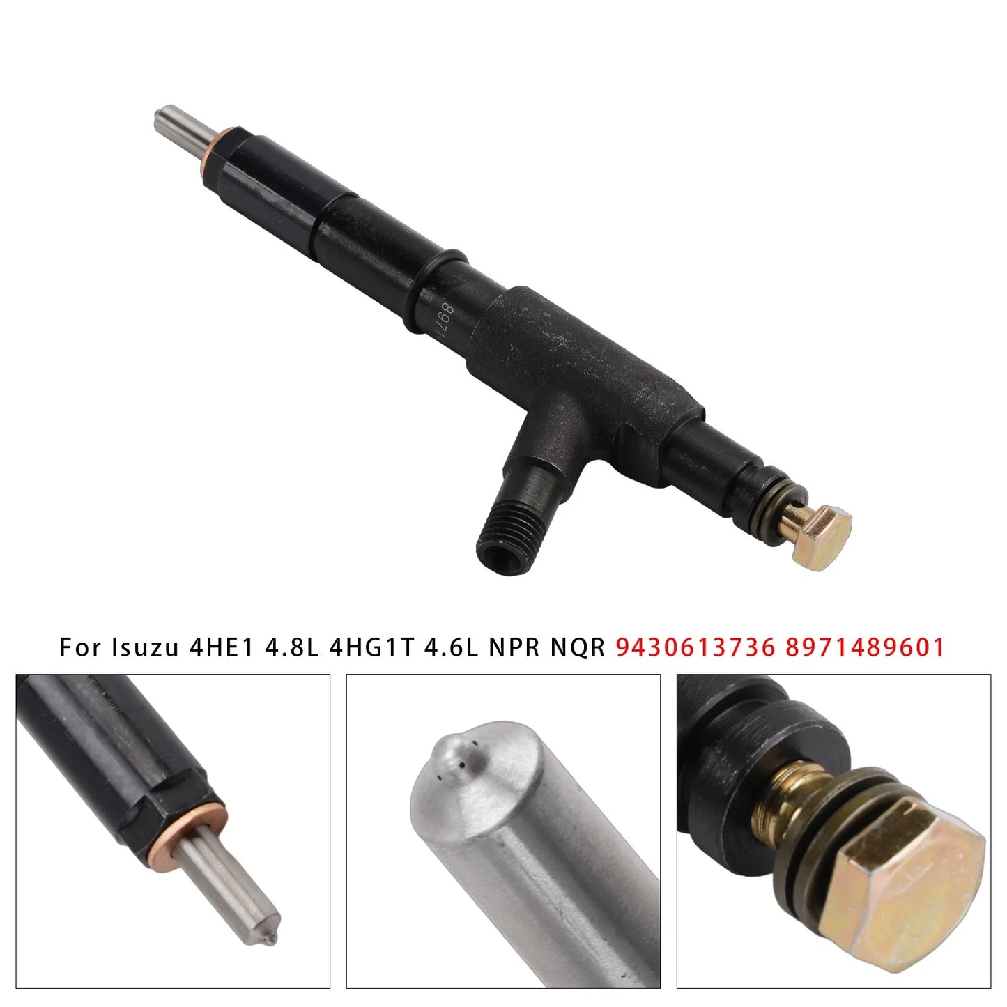 Fuel Injector for Ford F-150 Lobo Mustang (2018–2023) JR3E-9G929-BA E