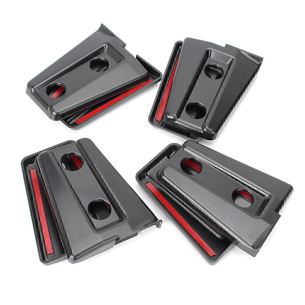 8pcs Door Hinge Covers for Jeep Wrangler JK 2007-2017 Left & Right Side