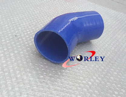 70mm 2.75" Silicone 45° Racing Elbow Hose for Car