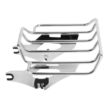 Chrome Quick Release Luggage Rack for Harley Street Electra Glide (2014-2025)