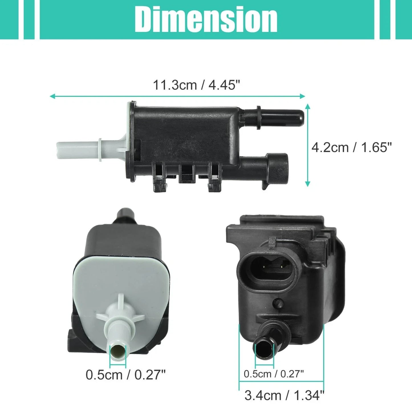 Emissions Purge Control Valve for Chevy, Buick, GMC (2010-2015)