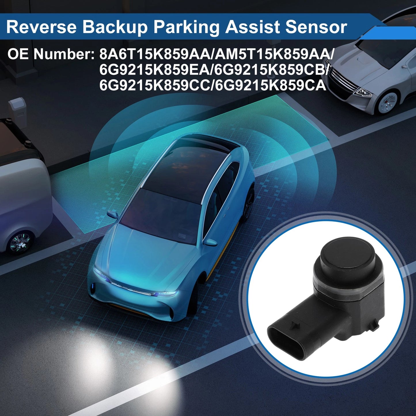 Reverse Backup Parking Sensor for Ford Escape (2012–2019) No.8A6T15K859AA