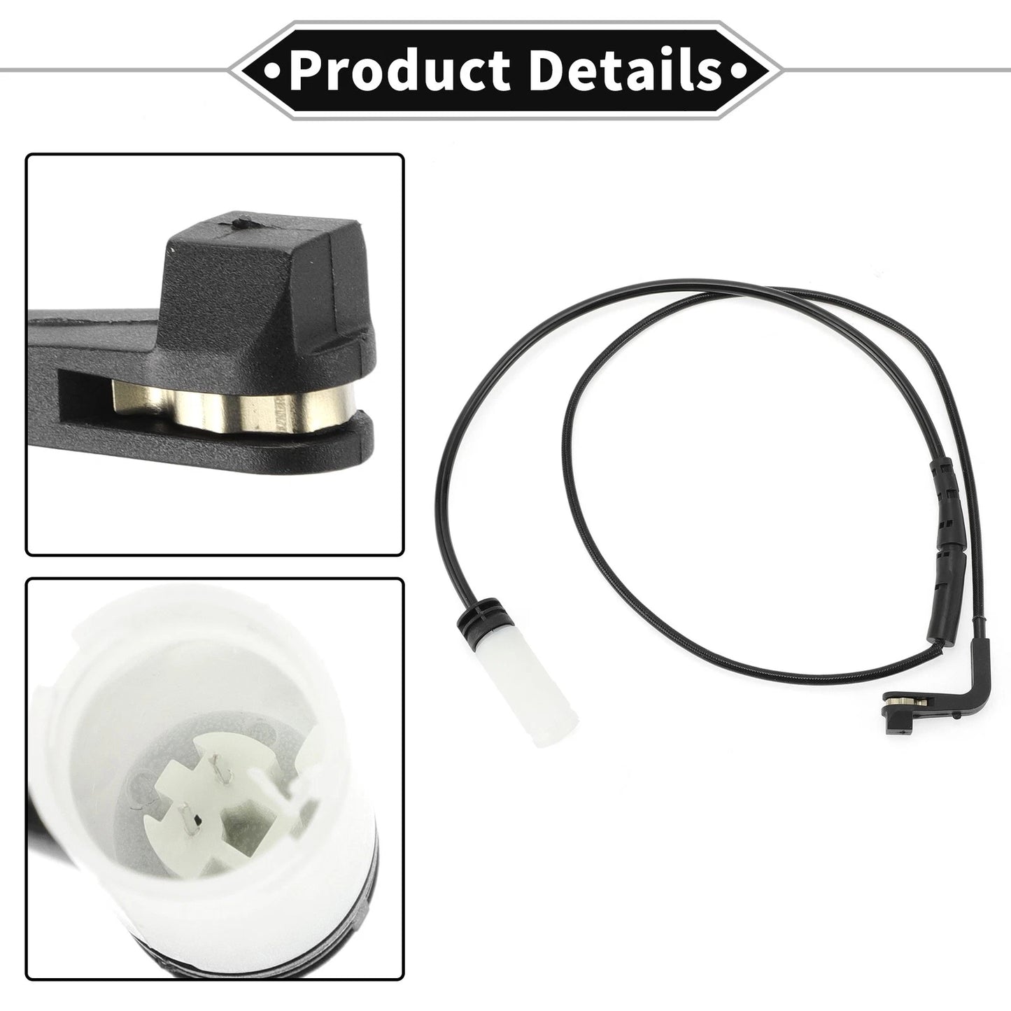 1pc Rear Brake Pad Wear Sensor for BMW 5 Series E60 E61 (2003–2009) No. 34356768597