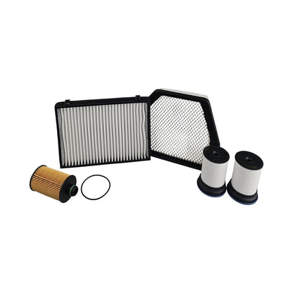 Oil Fuel Air Cabin Filter Kit for Holden Captiva 5 (2006–2018)