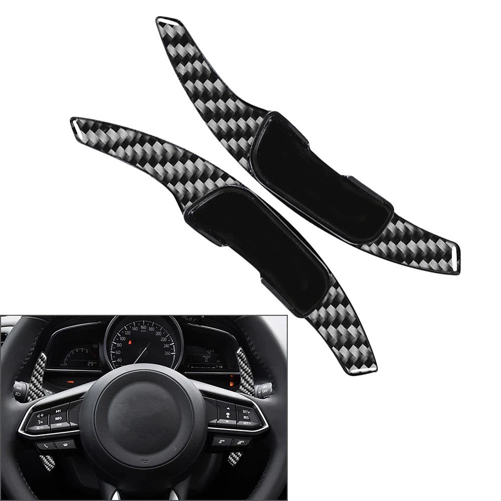 Carbon Fiber Remote Key Fob Shell Case for Mazda 2/3/5/6/CX3/CX5/CX7/CX9/MX5