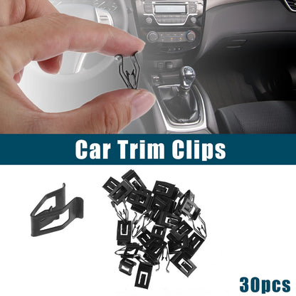 Set of 30 Interior Retainer Fitting Fastener Clips for Ford Mazda