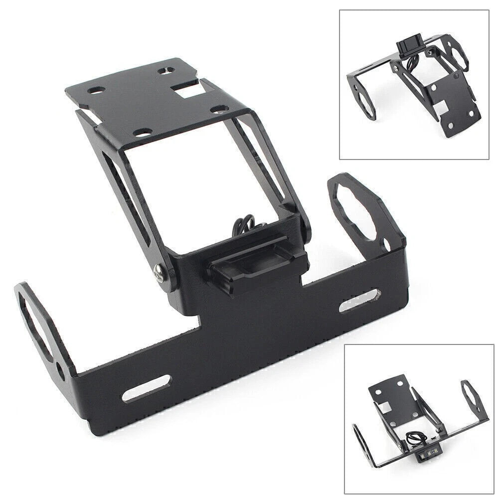 Rear Tail Tidy License Plate Holder Bracket for Kawasaki Z650 (2017–2020)