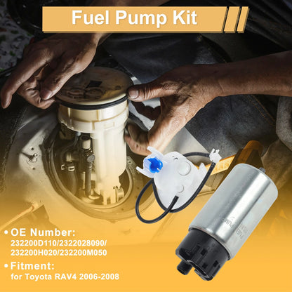 Set of 2 Metal Electric Fuel Pumps for Toyota RAV4 (2006–2008) 232200D110