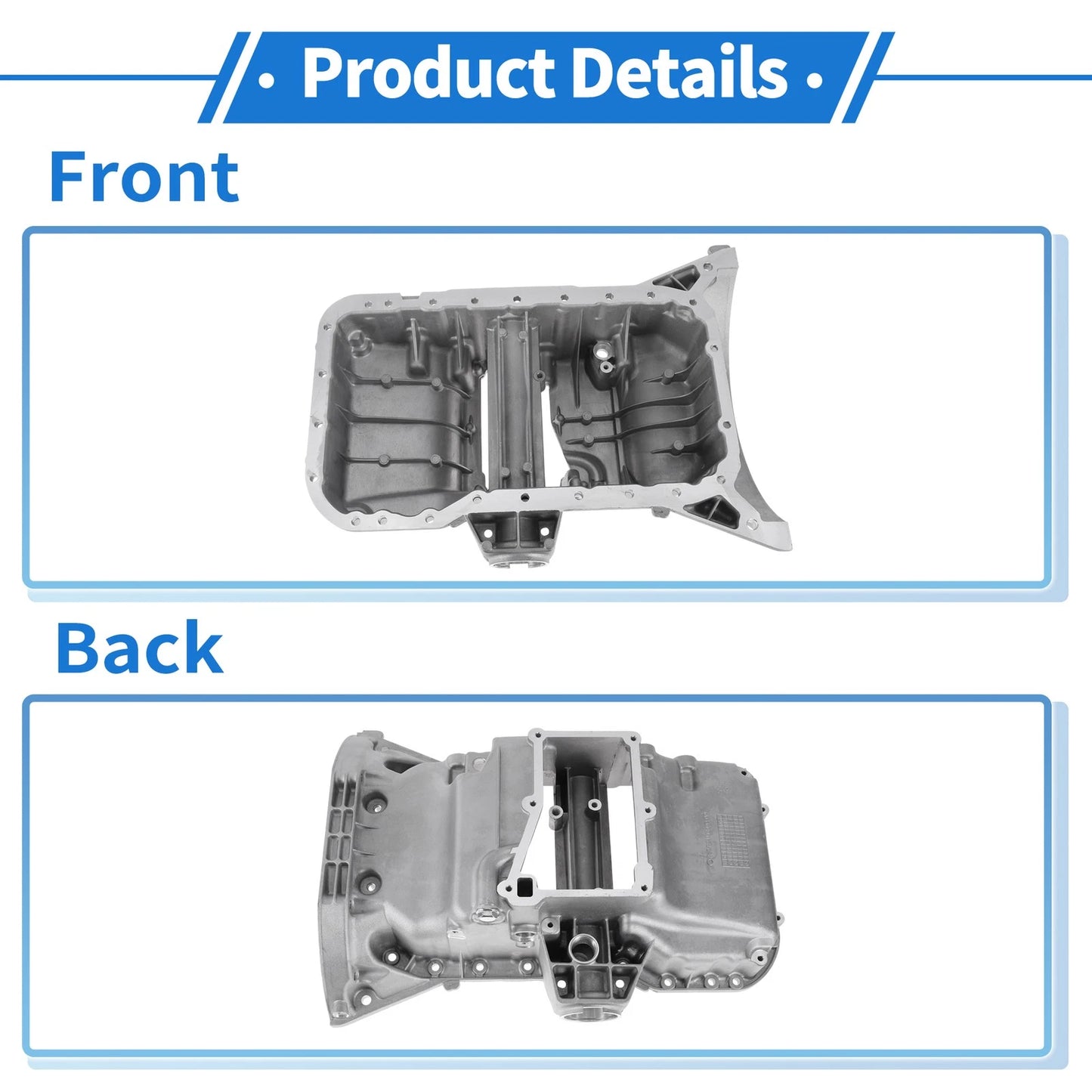 Engine Oil Pan for Mercedes-Benz C230 (2003–2007) A2720143102