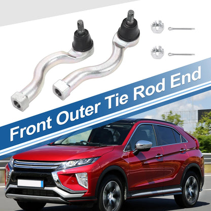 2pcs Front Outer Tie Rod Ends for Mitsubishi Montero (2001–2006) No. ES800448