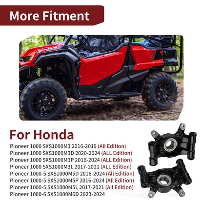 Rear Left Right Knuckle Kit for Honda Pioneer 1000 (2016–2024)
