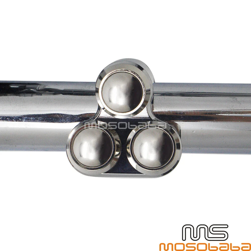Chrome 1'' 25mm Handlebar Horn Turn Signal Control Switch for Harley