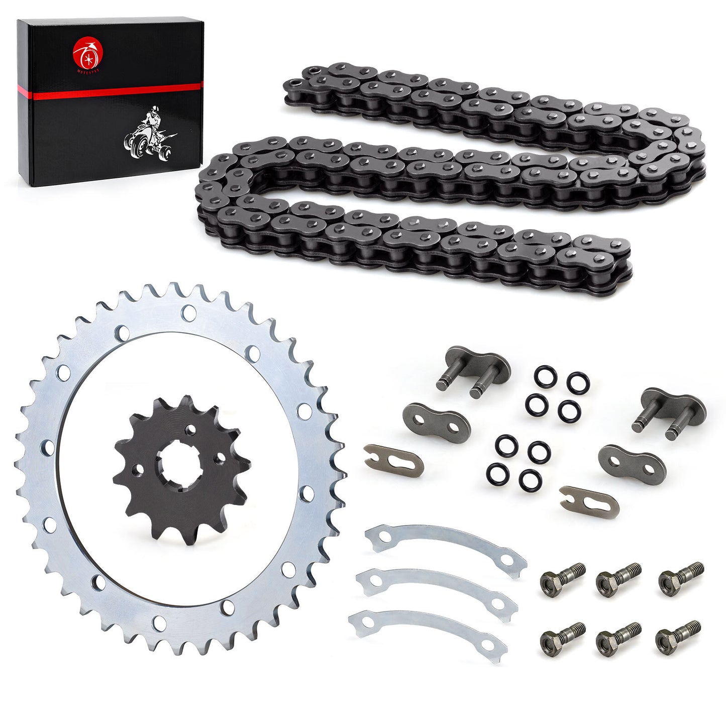Chain and Sprocket Kit for Yamaha Warrior YFM350X (1989–2004)