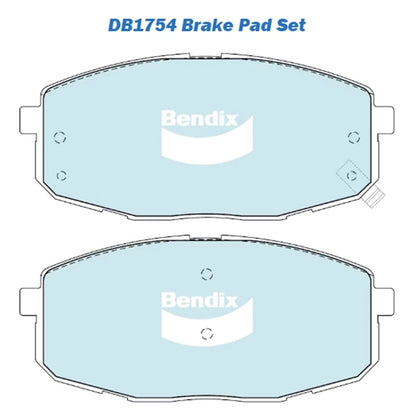 GCT Front Disc Brake Pads Set for Kia Cerato LD/TD 2.0L (2004-2013)