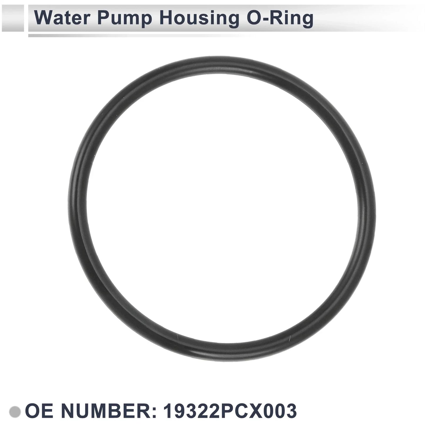 Water Pump Housing O-Ring for Honda Civic 2015-2020 Rubber 1 x Engine Seal