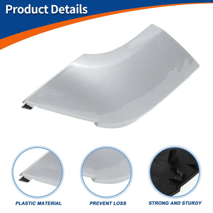 Front Car Bumper Tow Hook Cover for Mercedes-Benz CLS (2012-2018) Silver Tone