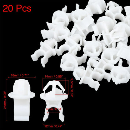20 x Car Hood Prop Rod Clips for Honda Accord CRV Civic City (2003-2023)