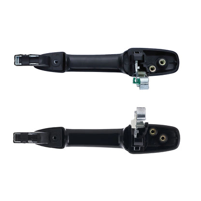 Set of 2 Rear Door Handle Outer Black for Ford Ranger & Mazda BT50 (2006–2011)