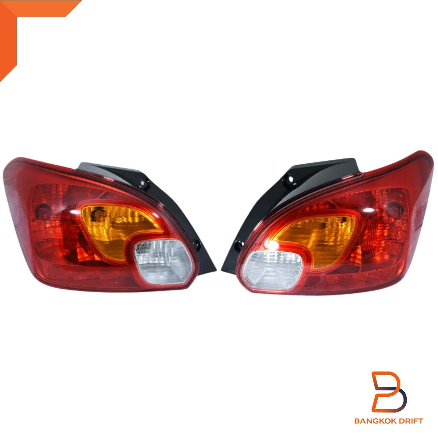 LH & RH Tail Lamps for Mitsubishi Mirage Hatchback (2012-2017)