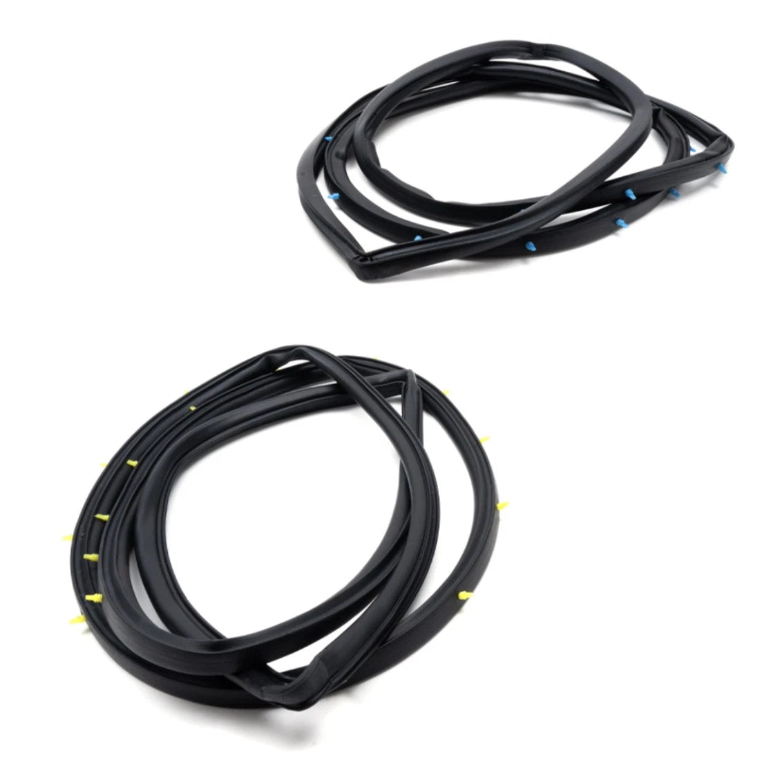 Set of 2 Rear Door Weatherstrip Seals for Toyota Starlet (1978–1984)
