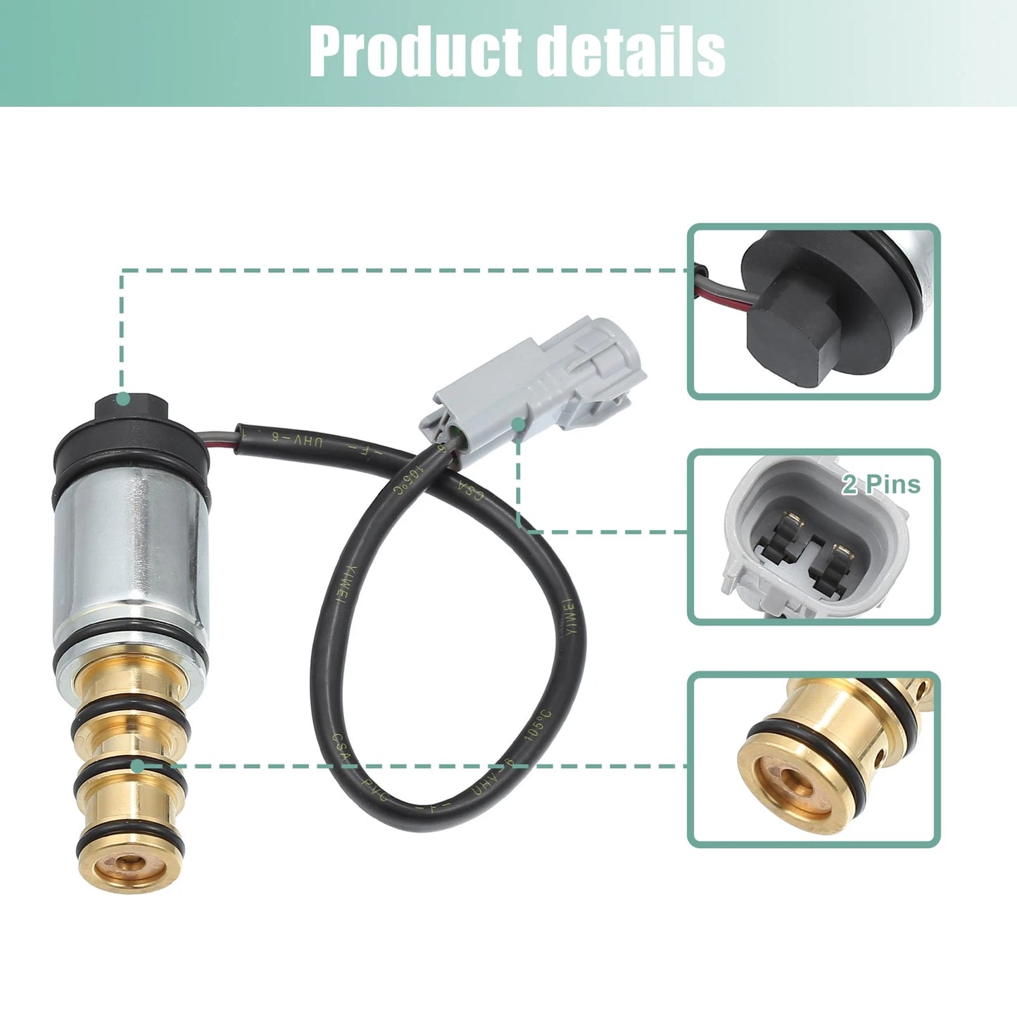 AC Compressor Control Solenoid Valve No. 8831052530 for Scion XB (2006)