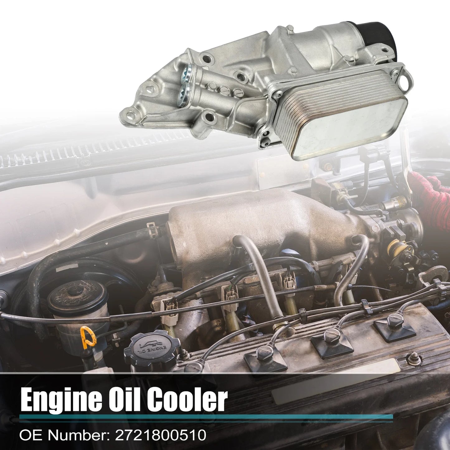 Engine Oil Cooler Housing Assembly for Mercedes-Benz C230 C280 (2008-2010)
