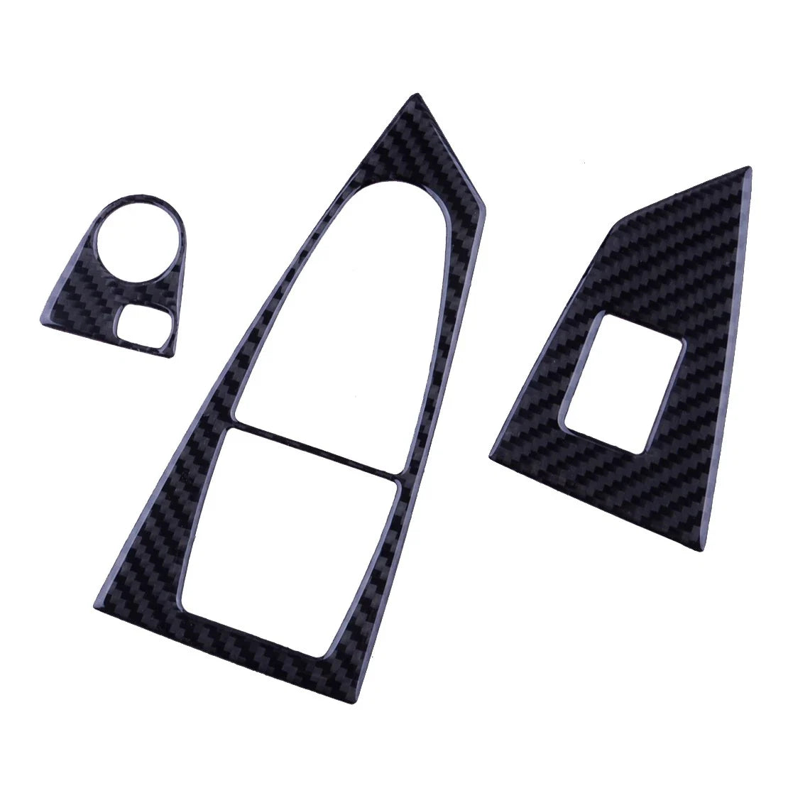 Carbon Fiber Power Window Switch Frame Cover for BMW 6 Series E63 E64 (2004-2010)