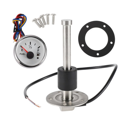 Fuel Sending Unit and Gauge Kit 240-33 Ohm for Boat Car Vehicle