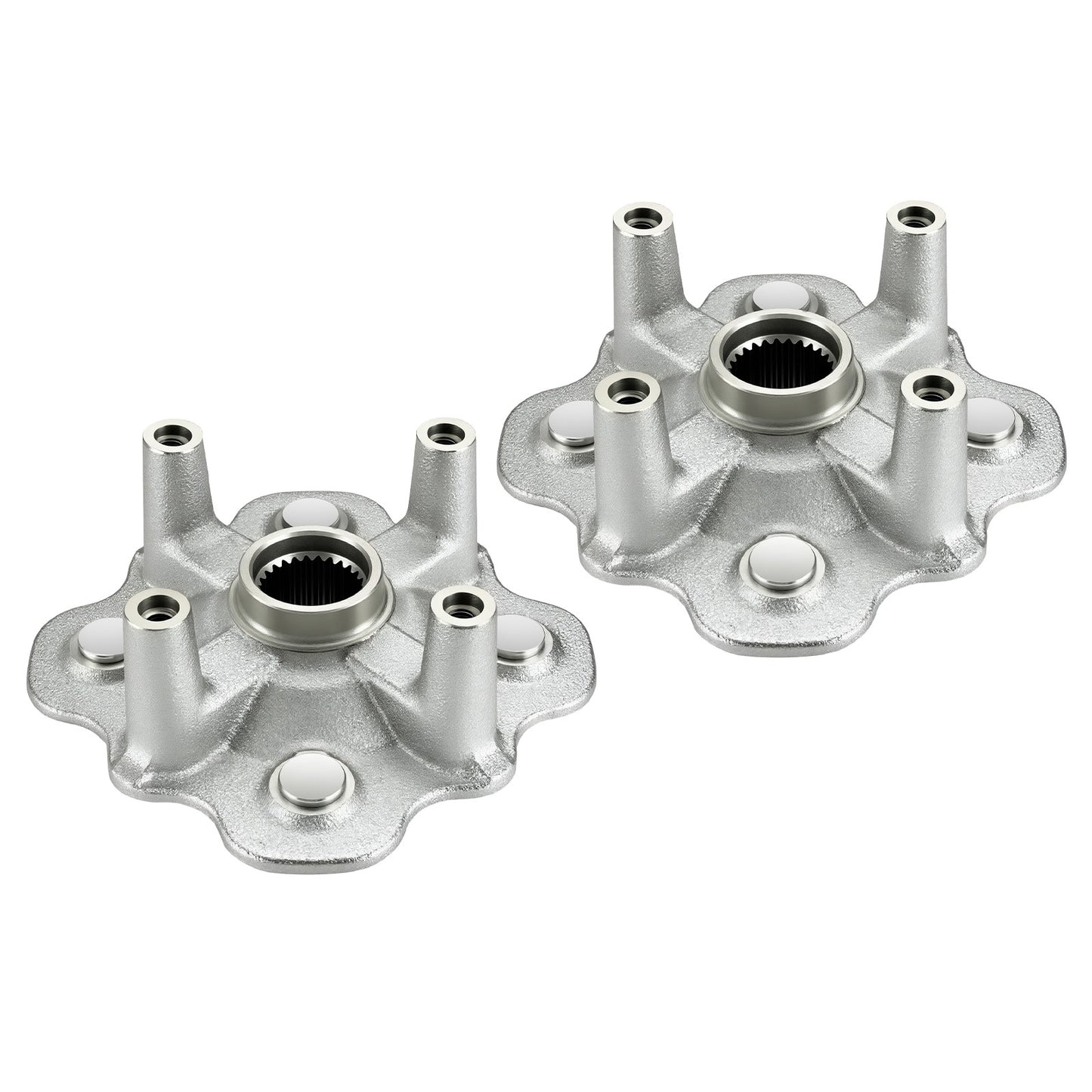 2X Front Wheel Hub for Yamaha Wolverine YFM350/YFM450FX (2006–2010)