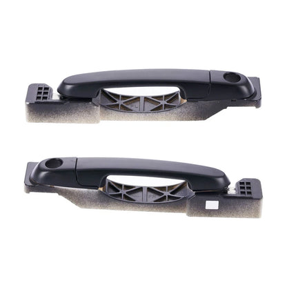 Set of 2 Outer Door Handles for Hyundai Accent (2005–2009) Black