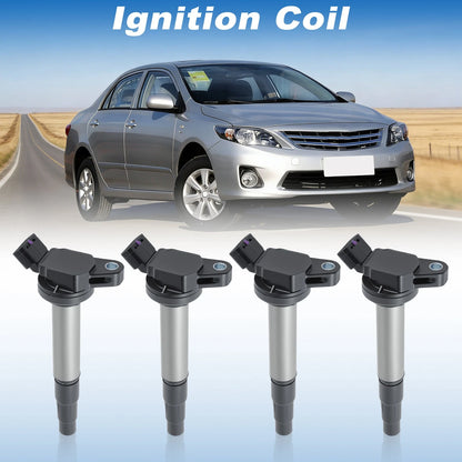 Set of 6 Ignition Coils 9091902248 UF495 for Toyota Tacoma 4Runner Tundra FJ Cruiser (2005–2023)
