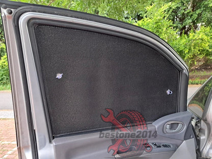 Sunshade 4PCS Privacy Window for Toyota Corolla Black Silver (2014–2019)
